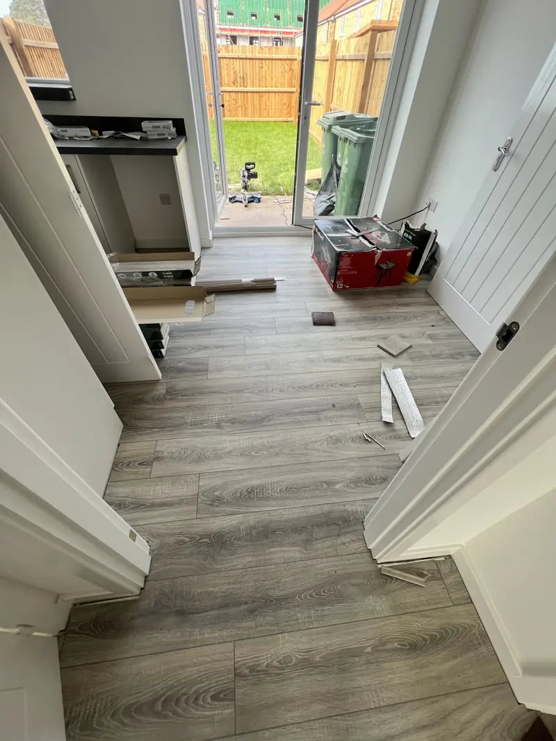 Example of our indoor repair work